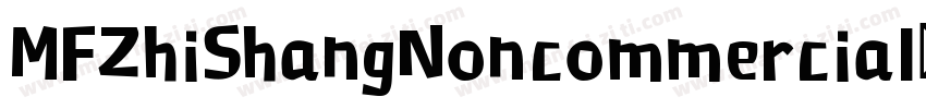 MFZhiShangNoncommercial Regular字体转换